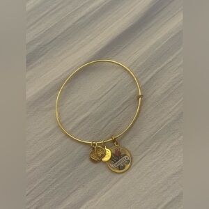 Alex & Ani gold “daughter” bracelet